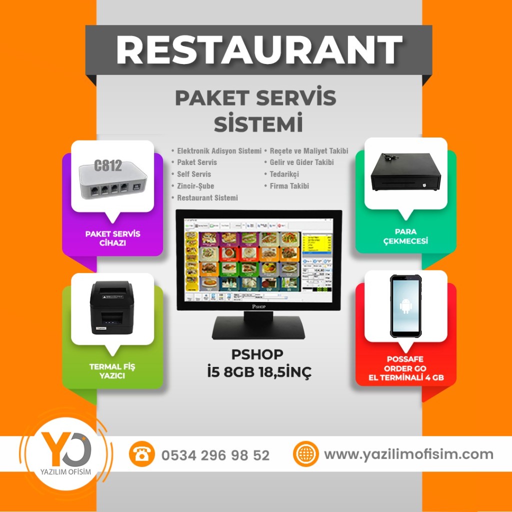 Paket servis sipariş yönetimi