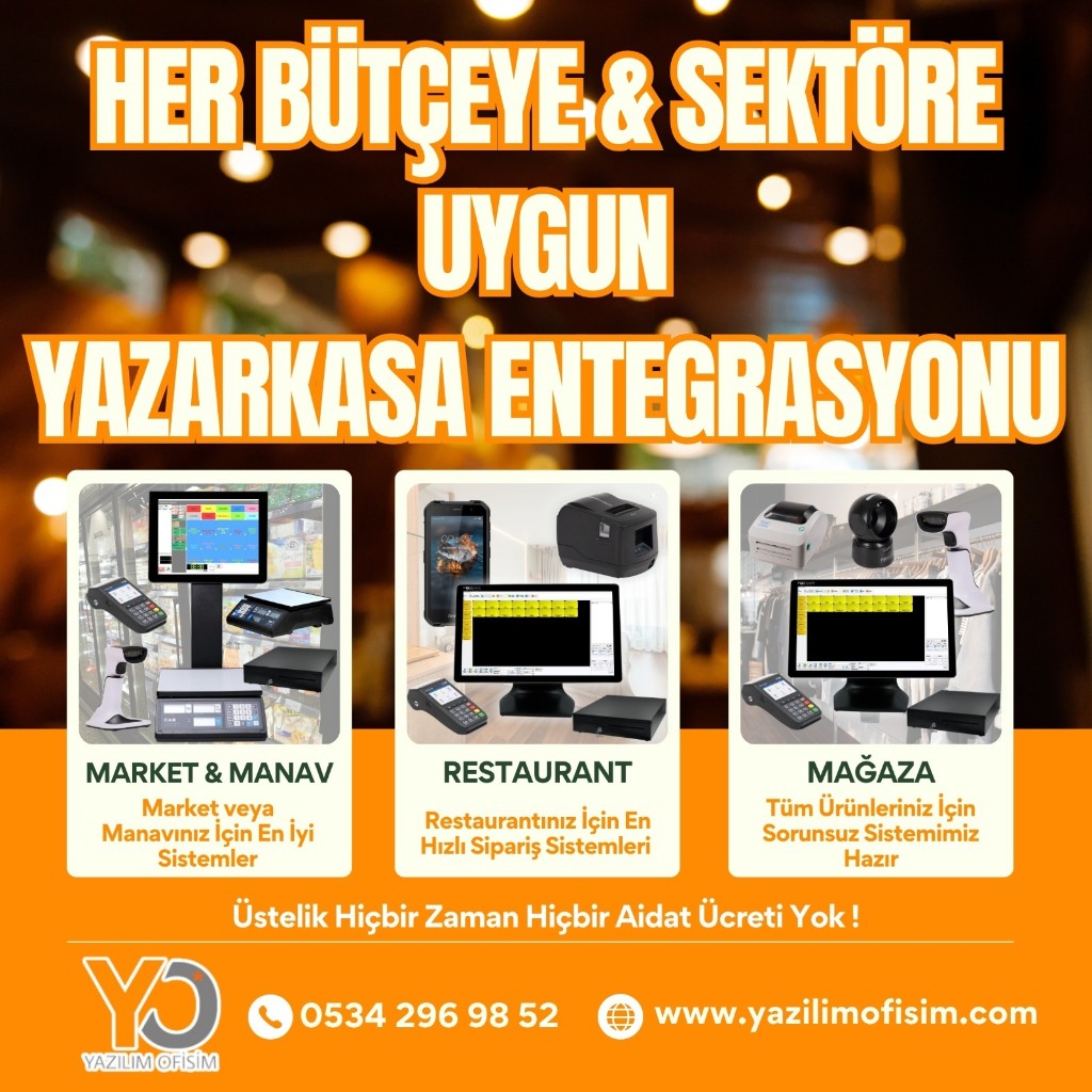 POS sistemi ve ödeme cihazı entegrasyonu